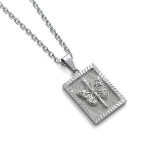 Butterfly Tag Pendant