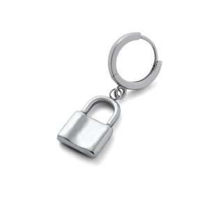 Mini Padlock Earring