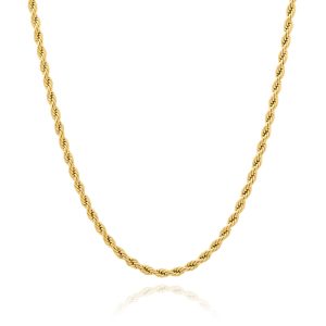 4mm Rope Chain (Gold)