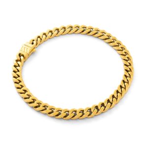 6mm Cuban Bracelet (Gold)