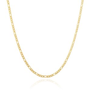 2.9mm Figaro Chain (Gold)