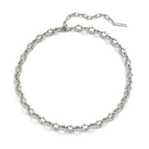925 Sterling Silver "The Cathedral" 9mm Spiked Chain